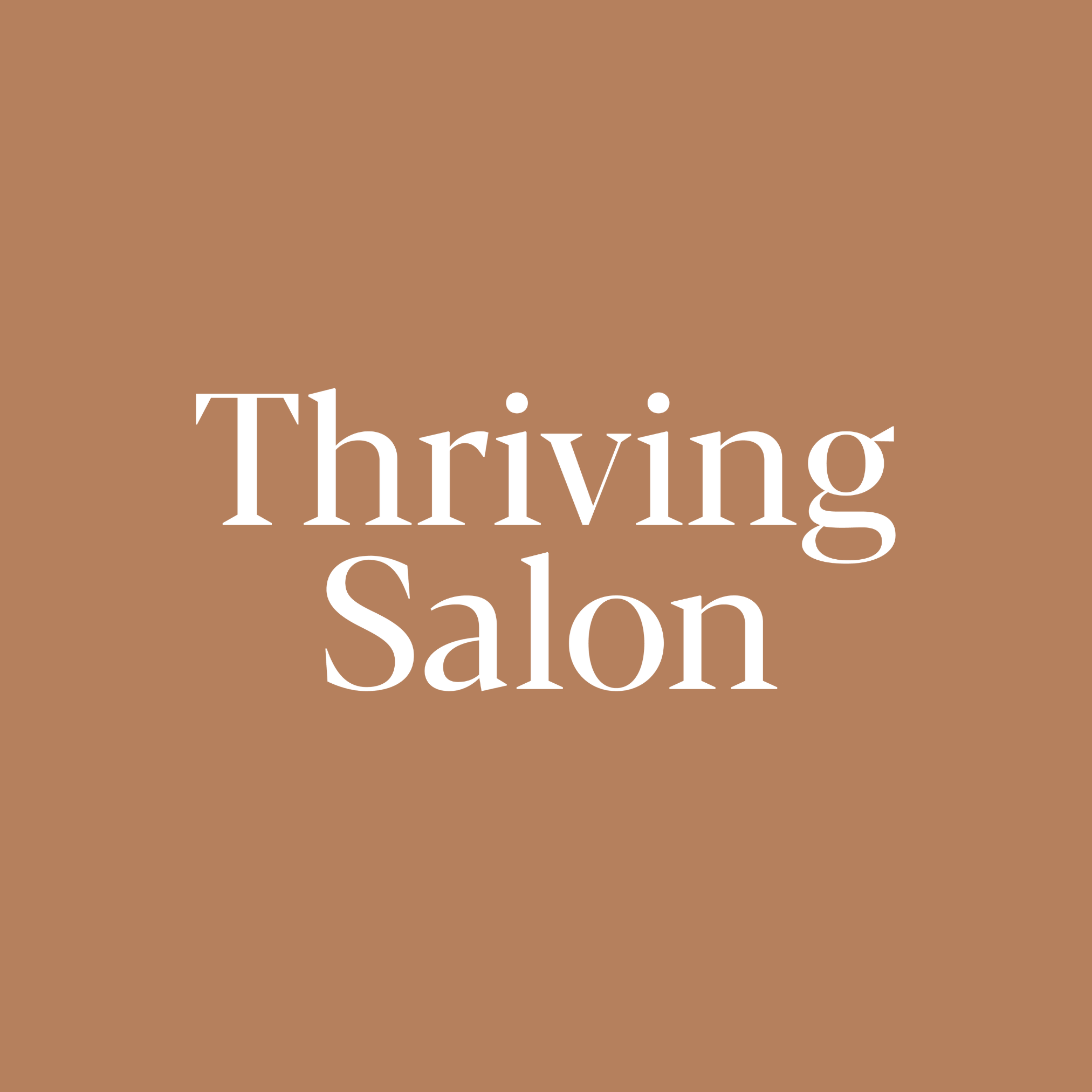 Thriving Salon – Annual Membership