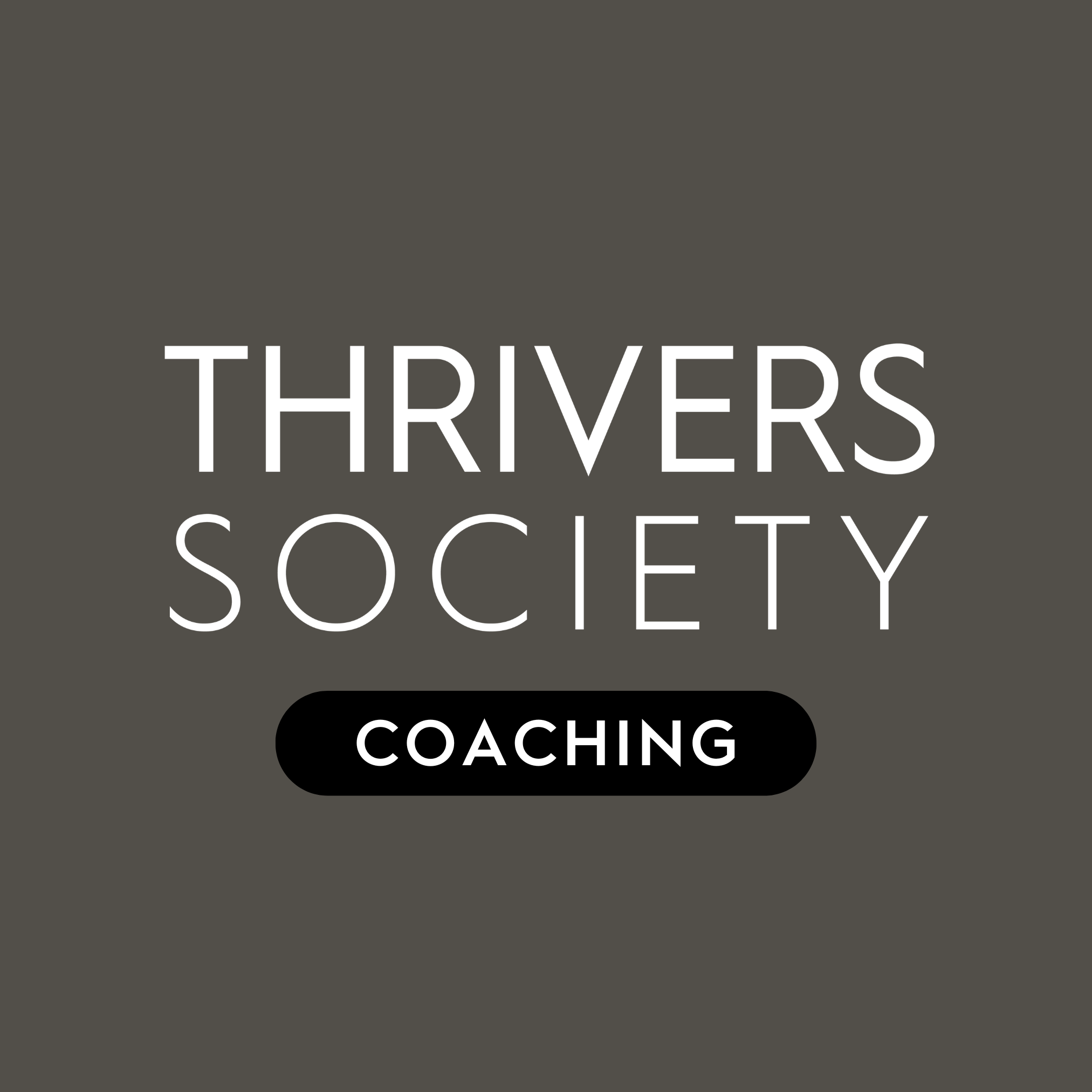 Thrivers Society Coaching – 3 Calls